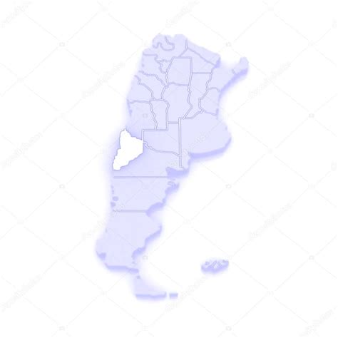 Map of Neuquen. Argentina. — Stock Photo © Tatiana53 #62404749