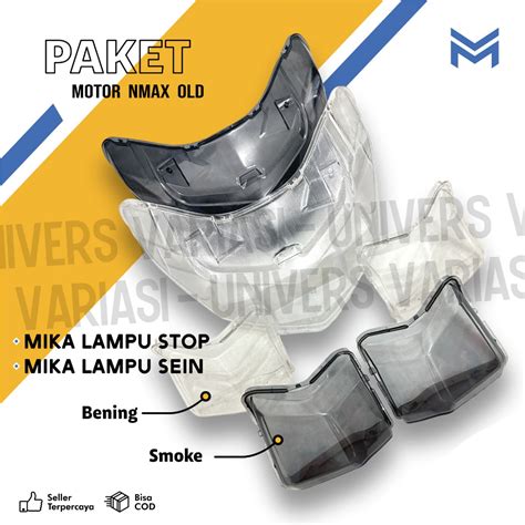 Mika Package Stop Lights Mika Signal Front Clear Smoke Motor Nmax Old