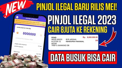 Baru Rilis Pinjol Ilegal Mudah Cair 2023 Gak Usah Dibayar Pinjaman