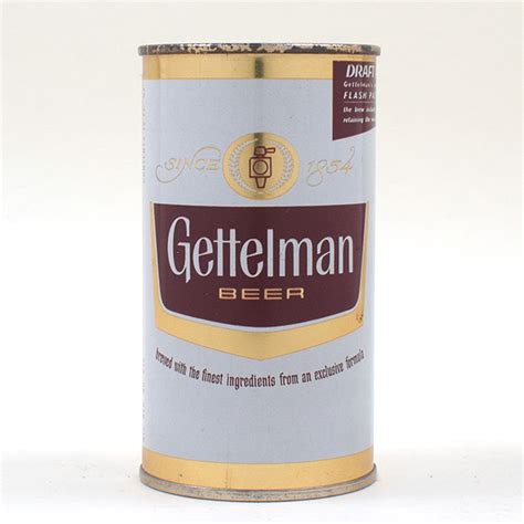 Lot Detail Gettelman Beer Flat Top Draft Fresh