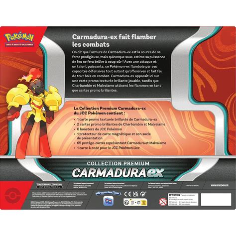 Acheter Pok Mon Collection Premium Carmaduraex Pokemon Jeux De Cartes