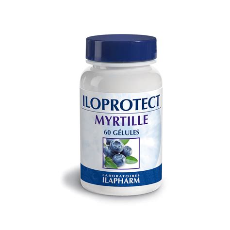 Iloprotect Myrtille Rétine Et Vascularisation Flacon De 60 Gélules