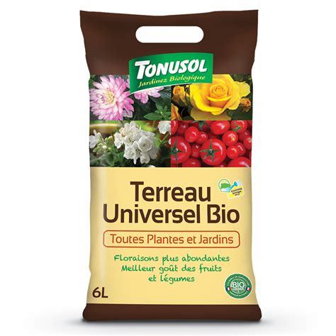 Terreau Universel Bio Tonusol N1 Du Jardinage Bio Tonusol