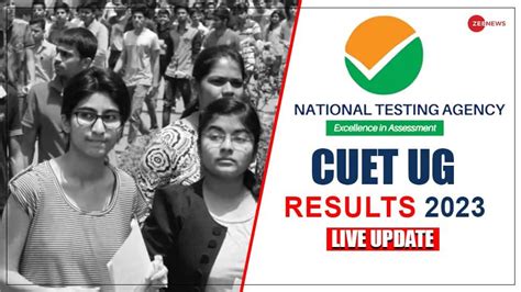 Live CUET UG Results 2023 ANYTIME NTA CUET Results To Be Out SOON