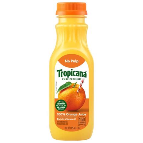 Tropicana Pure Premium 100 Juice Orange No Pulp Publix