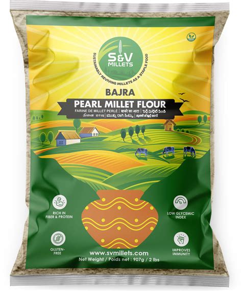 Pearl Millet Flour - S & V MILLETS