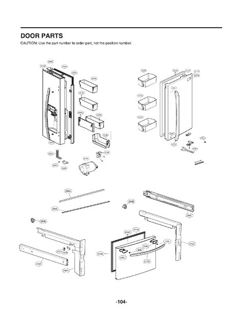 Lg Lfxc22526d Replacement Parts Oem