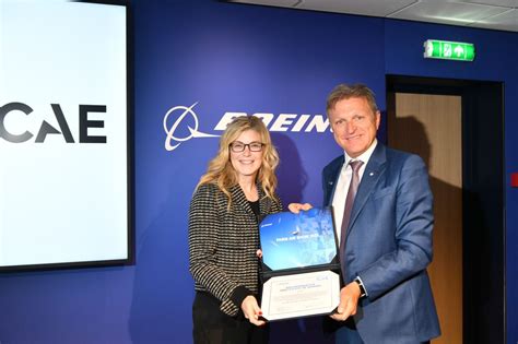 Global Pilot Training Group CAE Signs Agreement To Become A Boeing