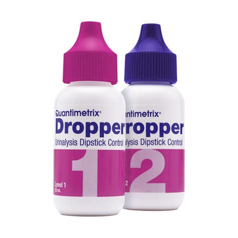 Dropper Urinalysis Dipstick Control Quantimetrix