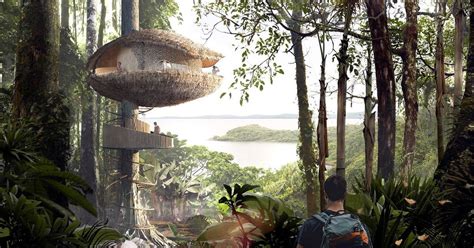 Someone is Building a Treehouse Hotel in the Rainforest and It’s ...