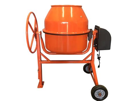 45 Cubic Feet Electric Cement Concrete Stucco Mortar Mixer Heavy Duty