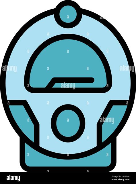 Jakarta Train Icon Outline Vector City Tower Tourism Travel Color