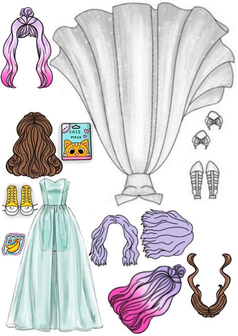 Pin by panconpalta on Guardado rápido Paper dolls clothing Princess