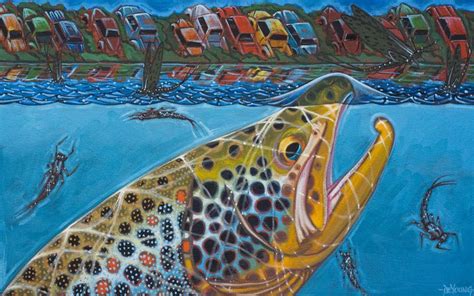 7 Extraordinary Fly Fishing Artists Fly Fishing Gink And Gasoline