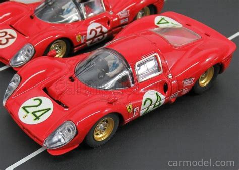 BANG 3003 Scale 1 43 FERRARI DIORAMA SET 3X 24h DAYTONA 1967