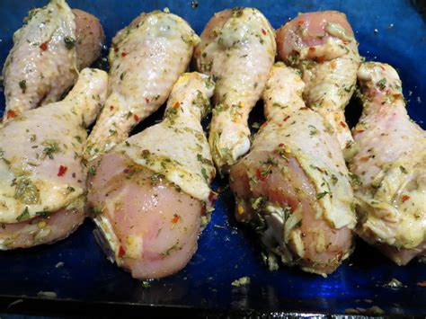 Garlic And Herb Roasted Chicken Drumsticks