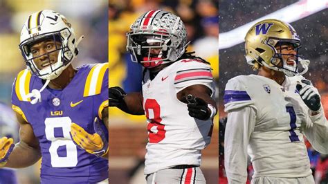 Ranking The Top 14 Wide Receivers In The 2024 NFL Draft