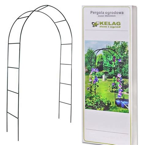 Pergola Ogrodowa Uk Na R E Kwiaty Cm Metalowa Ogr Cena