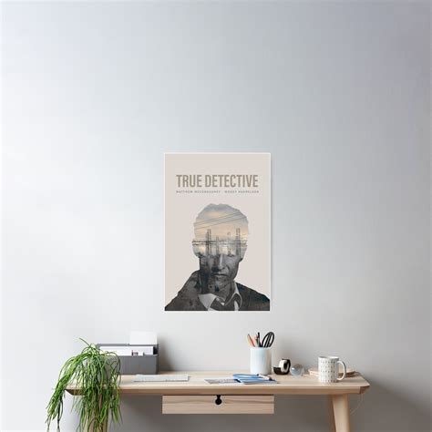 "True Detective Season 1 Poster" Poster for Sale by cult24 | Redbubble