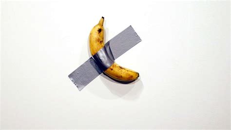 Art Basel Miami Beach Removes 120 000 Banana Taped To Wall Art Exhibit After It Was Eaten Abc