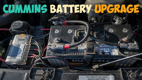 L Cummins Ram Battery Upgrade Crank Up The Juice Youtube