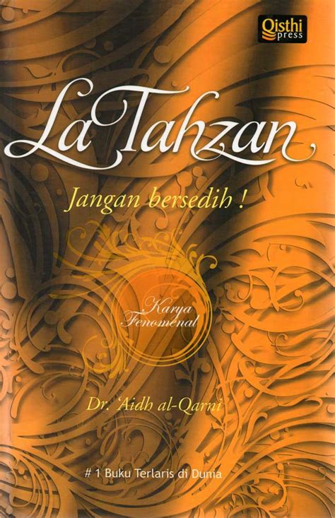 Jual Buku La Tahzan Jangan Bersedih Karya Aidh Al Qarni Toko Buku