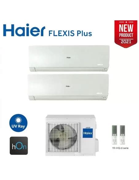 Acquista Climatizzatore Condizionatore Haier Dual Split Inverter