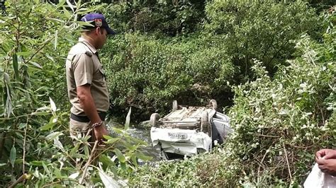 Car Fell Into A Ditch In Kotdwar Death Injured An Elderly Man Died