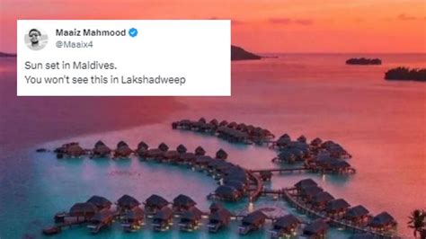 Lakshadweep Vs Maldives Controversy Maldivian Politician Mistakenly