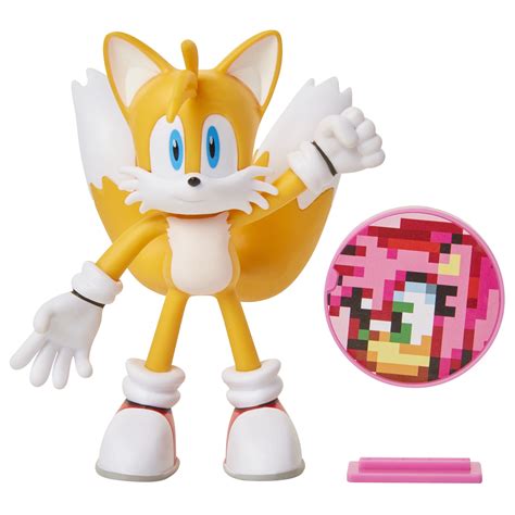 Sonic The Hedgehog -Tails With accessory 4 Inch Action figure - Walmart ...