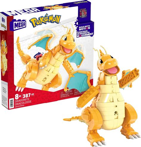 MEGA Pokemon Dragonite Zestaw klocków HKT25 14403987101 Allegro pl