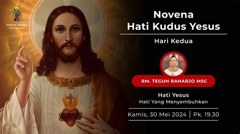 Novena Hati Kudus Yesus Mei Gereja St Andreas Paroki