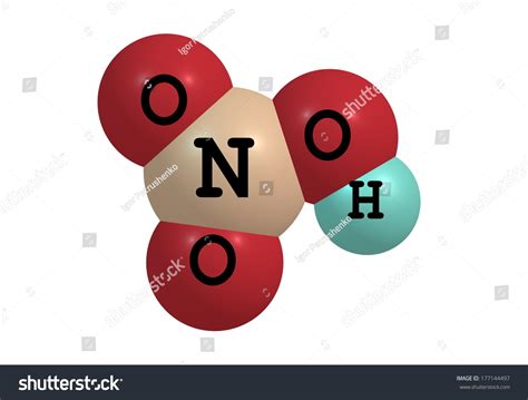 Nitric Acid Hno3 Known Aqua Fortis Stock Illustration 177144497