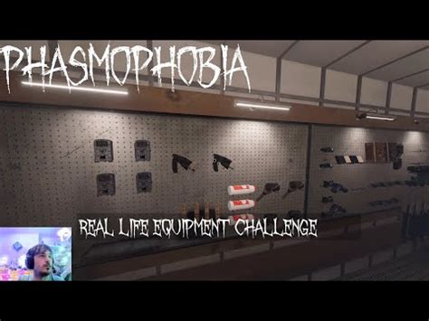 Steam Community Video Phasmophobia Real Life Equipment Challenge