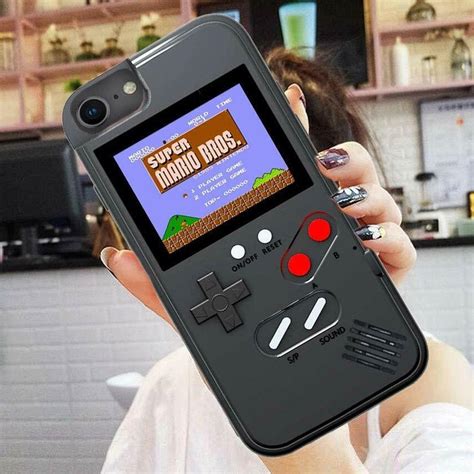 Retro Gaming Phone Case with 36 Games Built-In