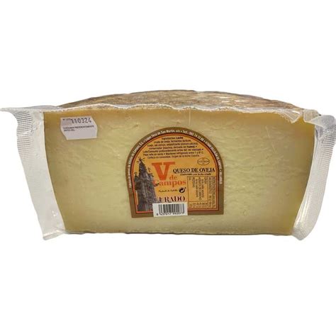 Fromage Pur de Brebis au Lait Cru V de Campos Demi Pièce Emballé Sous Vide