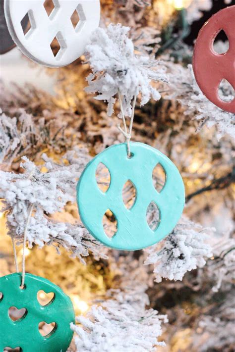 Clay Christmas Ornaments Look Great on a Tree - DIY Candy