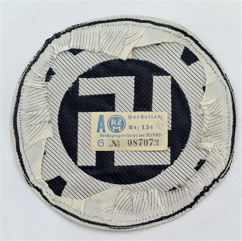 Ww2 German Daf Badge Time Militaria