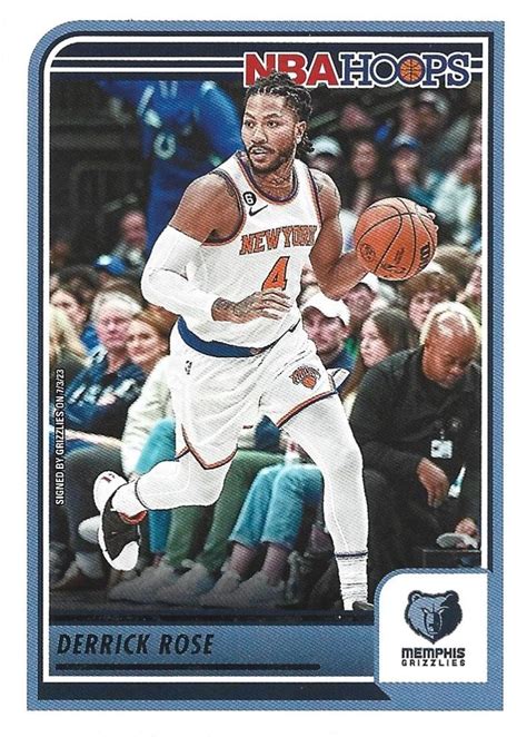 2023-24 Hoops #120 Derrick Rose | Trading Card Database