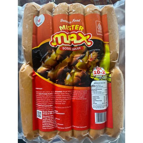 Jual Mister Max Sosis Bakar Isi 12 Shopee Indonesia