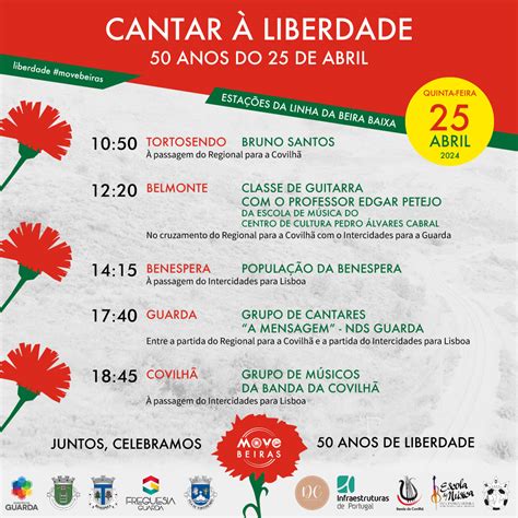 Tortosendo Cantar à Liberdade 50 anos do 25 de Abril Comissão