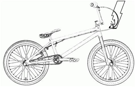 Bmx Coloring Page Coloring Home