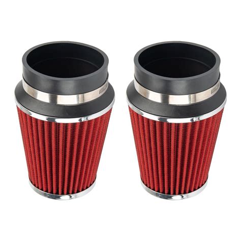 Red Air Intake Kit Filter For 2008 2012 Mercedes Benz C300 C350 3 0L