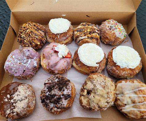 Parlor Doughnuts Donut Layered Perfection Treys Chow Down