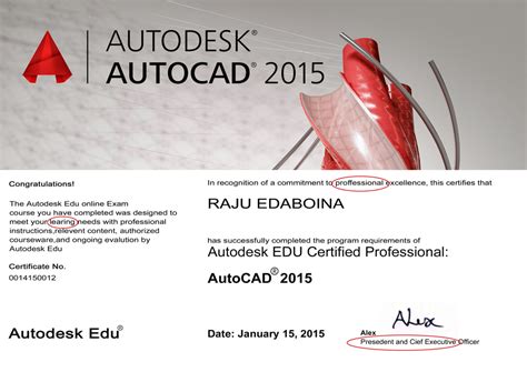 Cad Certificate Online Okemid