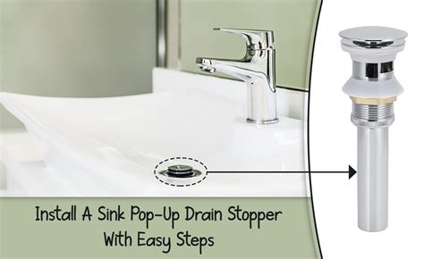 How To Install A Pop Up Drain Onedayhit