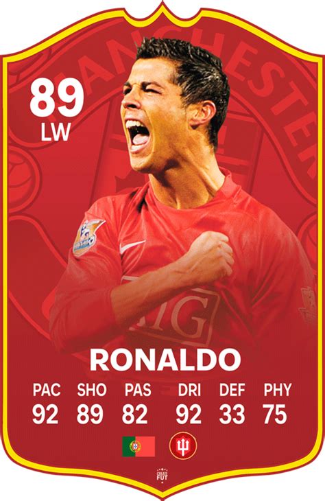 Ronaldo Man UTD FC24 pre-made card – CreateFUT