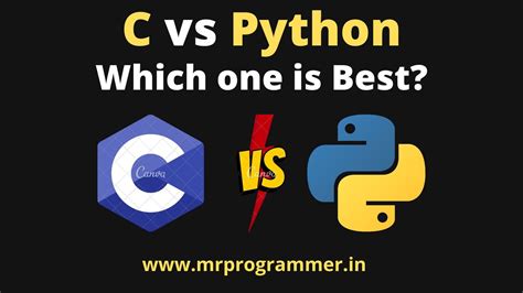 C Vs Python Programming Difference Between C And Python Mr Programmer