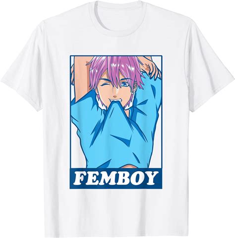 Femboy Anime Boy Gay Aesthetic Crossdressing Yaoi Pastel T Shirt