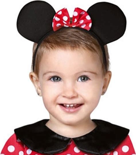 Guirca Disfraz de Minnie Mouse para niña Vestido Carnaval 12 24